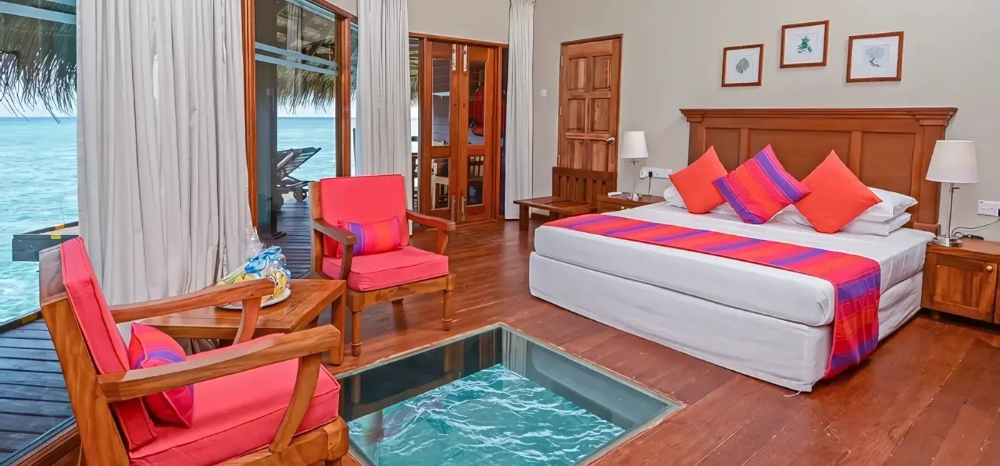 Room view of Adaaran Club Rannalhi South Male, Maldive